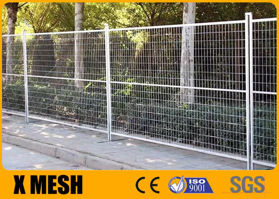 Il Canada Mesh Temporary Fence Powder Coated standard 9.5ft x 6ft con la base