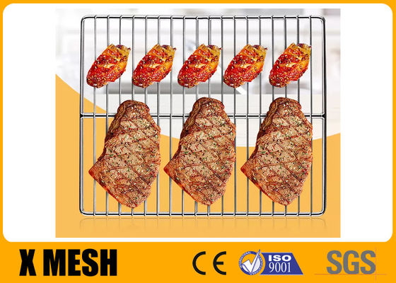 Cavo Mesh Grill For Bakery Baking del barbecue di acciaio inossidabile del commestibile
