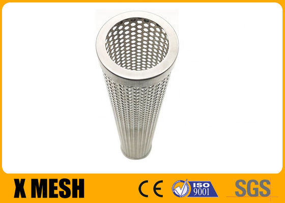 Metallo perforato a 2 pollici Mesh Filter/cilindro perforato di acciaio inossidabile 304