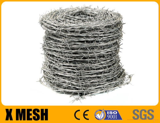 Fio spinato galvanizzato con quattro spine di tipo inverso per la sicurezza itare