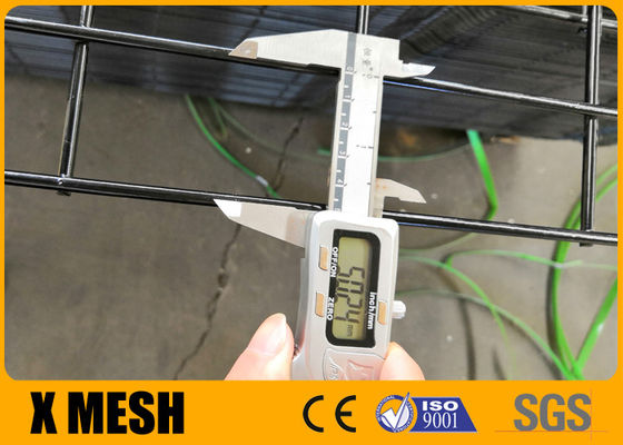 Cavo nero Mesh Panel BS 10244 di Mesh Fencing 5mm del cavo ricoperto PVC