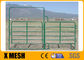 Gambe a 12 pollici cavallo e metropolitana rivestita del campo dell'azienda agricola della polvere verde dei pannelli del bestiame