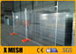 Dimensione galvanizzata immersa calda di Mesh Fencing Site Security 2.4x2.1m del metallo come norma 4687