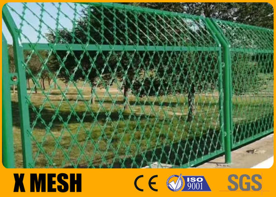 ASTM Bto-22 standard ha saldato il cavo Mesh Is Used In Airports del rasoio e le basi itari
