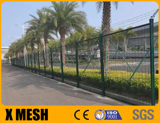 Fence anti arrampicata 358 pannello di rete di filo anti taglio tipo di vista chiara con larghezza 2m per la protezione stradale