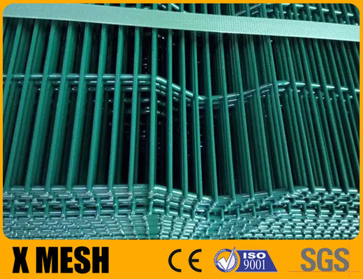 Verde polvere rivestita anti-scalato maglia recinzione di alta sicurezza 358 anti-taglio maglia carcere per l'industria