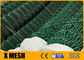 Collegamento a catena verde economico Mesh Fencing ASTM F668 del PVC