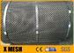 Cavo tessuto Mesh Roll ASTM A853 di acciaio inossidabile del foro 75mm